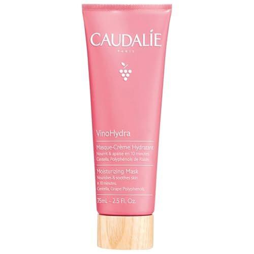 Caudalie VinoHydra Feuchtigkeitsmaske – 10-Minuten-Hydratations-Booster mit Centella Asiatica, 75 ml