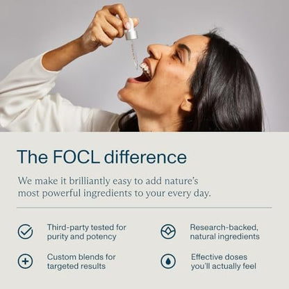 FOCL Female Libido Booster für Frauen – Steigert Verlangen, Erregung, Energie & unterstützt Hormonbalance – Bockshornklee, Grüner Tee (30 Gummies, Erdbeer-Sahne)