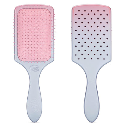 Wet Brush Paddle Detangler Haarbürste, Pink/Lila (Feel Good Ombre), ultraweiche IntelliFlex-Borsten mit AquaVent-Design, ideal für Behandlung & Maskenauftrag, Frauen, Männer, nasses, trockenes und geschädigtes Haar