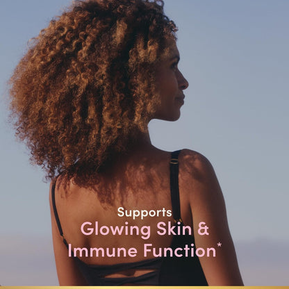 Nature's Bounty Vitamin C und Hyaluronsäure Kapseln – Für strahlende Haut, Immunsystem & Kollagenproduktion, 120 Kapseln (60 Tage Vorrat)
