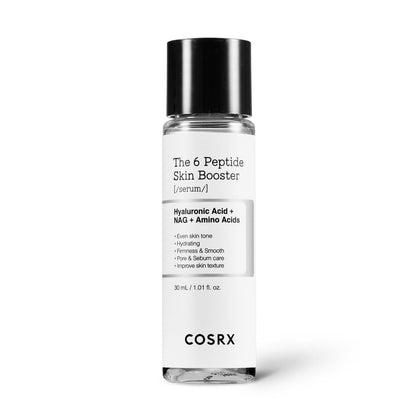 COSRX Mini-Größe 6X Peptide Collagen Booster Toner Serum 30 ml – Niacinamid & Hyaluronsäure, Gesichtsserum, Reisegröße, Koreanische Hautpflege