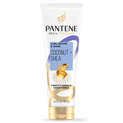 Pantene Pro-V Miracles Locken Define & Shine Kokosnuss + Shea 1 Minute Miracle Conditioner 10,9 FL OZ