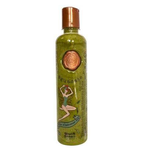 Ritual Botanico Tratamiento Natural Intensivo Plex mit Banane, Avocado und Argan - Ohne Dimethicon und Silikone, 400 ml