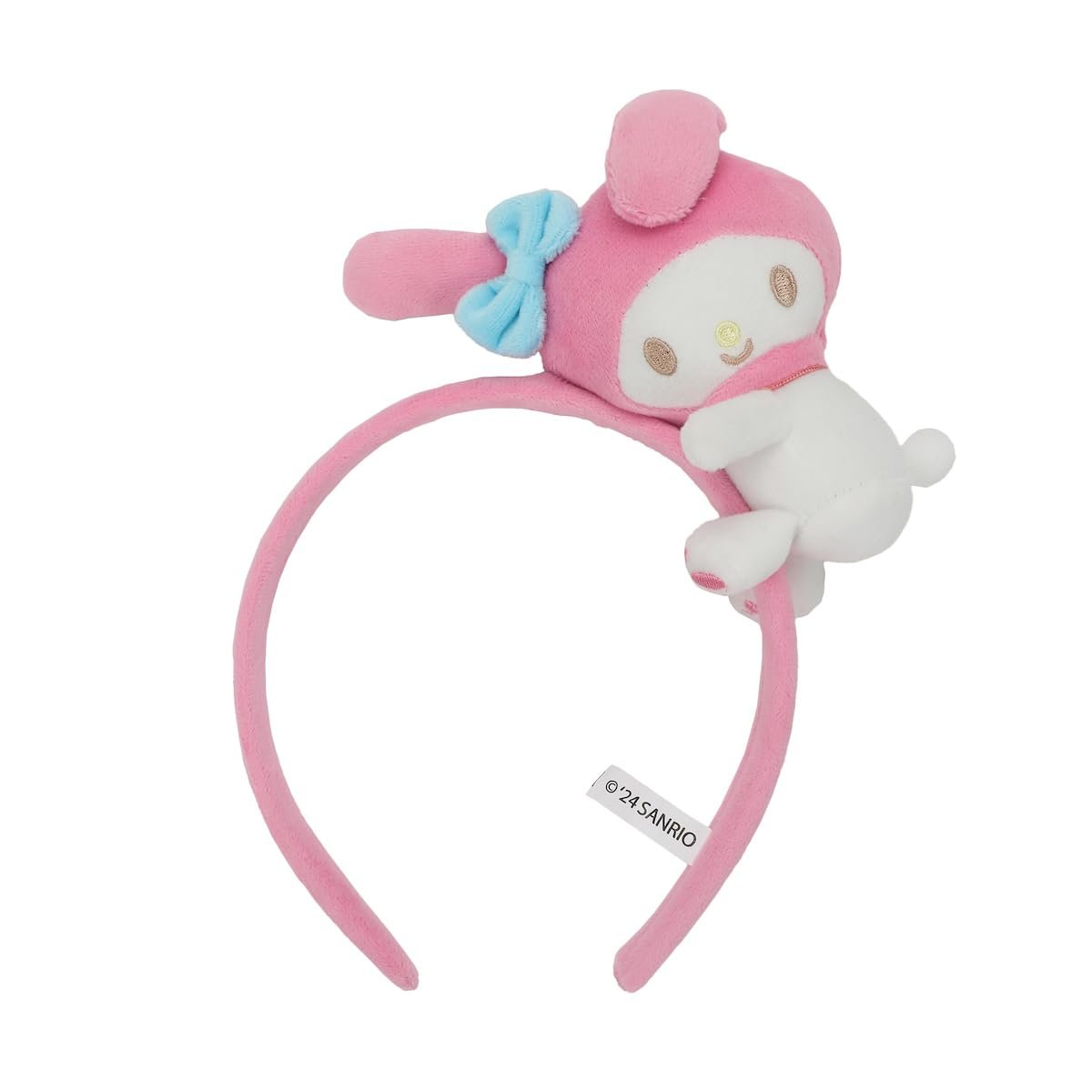 My Melody Pinkes Stirnband mit Charakter-Anhänger und Plüsch