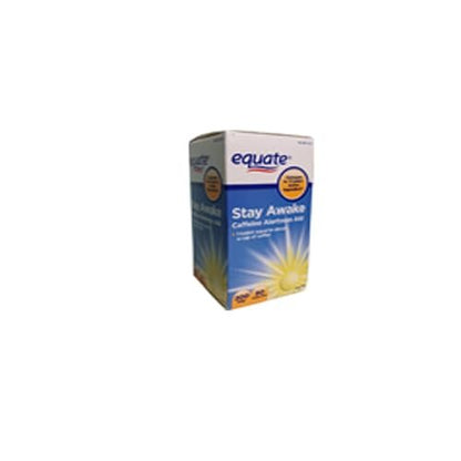 Healthy Surplus Equate Stay Awake – 200 mg Koffein – 80 Tabletten & Vital Volumes Vitamine A bis Zink Tipps-Karte – Bundle