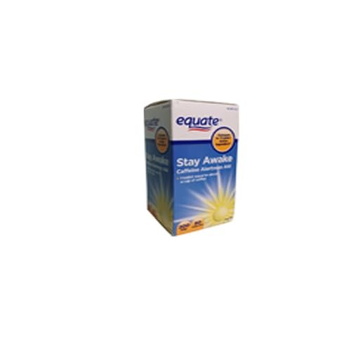 Healthy Surplus Equate Stay Awake – 200 mg Koffein – 80 Tabletten & Vital Volumes Vitamine A bis Zink Tipps-Karte – Bundle