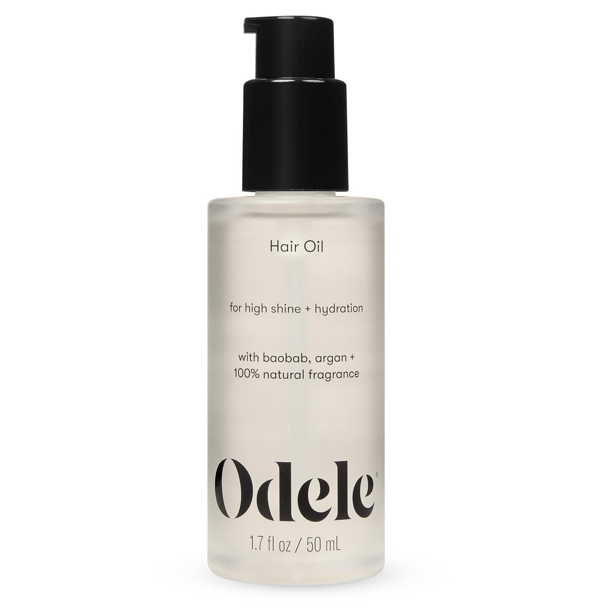 Odele Haaröl mit Baobab- und Arganölen – Leichtes Glanz- und Feuchtigkeitsserum für alle Haartypen, 1,7 Fl Oz