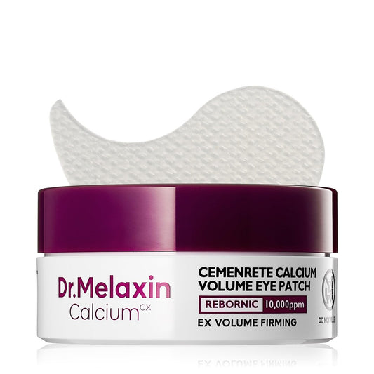 Dr.Melaxin Cemenrete Calcium Volume Eye Patch für erschlaffte Haut unter den Augen – Augenmaske gegen Falten, Schwellungen & Augenringe (60 Patches)