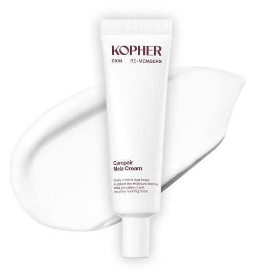 Kopher Curepair Mela Cream [4ever Edition] – Beruhigende & reparierende Feuchtigkeitscreme für empfindliche Haut mit 10GF, Rötungen lindernd, Stärkung der Hautbarriere, Koreanische Hautpflege (35 ml)
