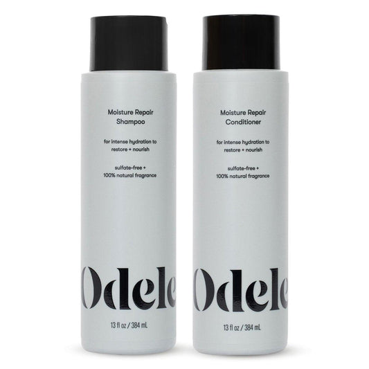 Odele Feuchtigkeitspflege Shampoo & Conditioner Set – Sulfatfrei für trockenes & geschädigtes Haar, 13 Fl Oz (2er-Pack)