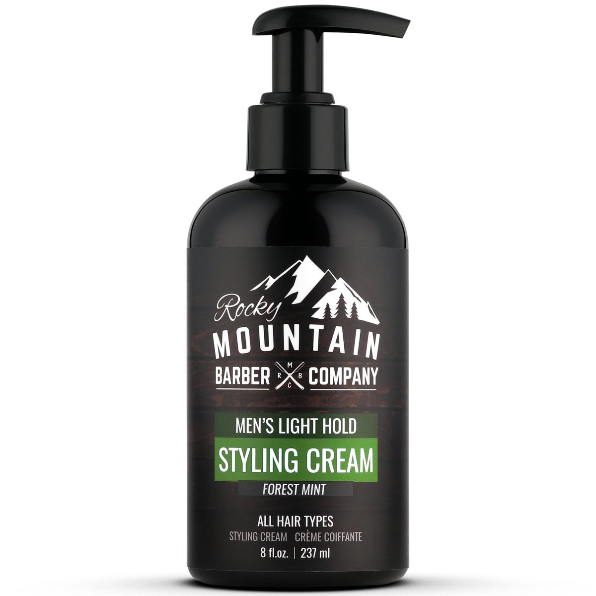 Herren Haarstyling-Creme – Stylen Sie Ihre Haare in Sekunden - Schnellstyling-Produkt mit leichtem, umformbarem Halt & geringem Glanz für moderne Frisuren - ohne künstlichen Duft - für alle Haartypen - 236 ml
