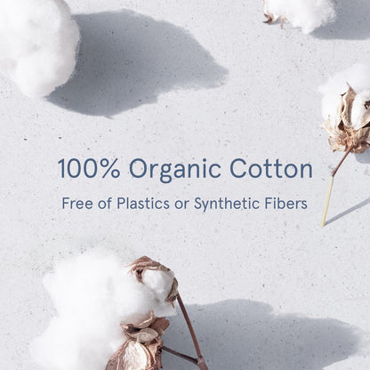 LOLA 100% Bio-Baumwoll-Tampons mit Karton-Applikator, 36 Stück (2 Packungen à 18) – Tampons Regular, Damenhygiene, FSA/HSA-geprüfte Produkte