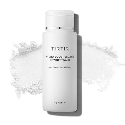 TIRTIR Hydro Boost Enzyme Cleansing Powder, 2,64 Unzen – Sanfte Enzymreinigung für strahlende Haut