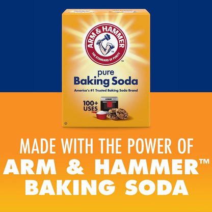 Arm & Hammer Fußpilz-Puder – Antimykotische Behandlung mit Backsoda – Lindert Juckreiz, Brennen und Geruch – Klinisch geprüfte Formel – 99 g