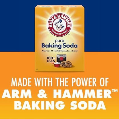 Arm & Hammer Fußpilz-Puder – Antimykotische Behandlung mit Backsoda – Lindert Juckreiz, Brennen und Geruch – Klinisch geprüfte Formel – 99 g