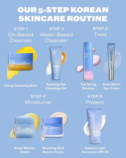 Then I Met You Bong² Bounce Cream – Leichte Gel-Creme Feuchtigkeitspflege für ölige Haut mit Omega-3-Fettsäuren und Ceramiden, Allure Best of Beauty 2025, 50 ml