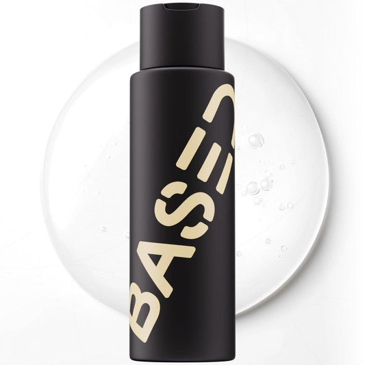 BASED Shampoo mit Aloe Vera, Pfefferminzöl & Kokosöl – Reinigendes Herren-Shampoo, ohne Sulfate, Parabene oder synthetische Duftstoffe, hochwertige Männer-Haarpflege, 355 ml Flasche (1er-Pack)