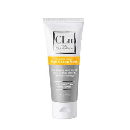 CLn® Haar- und Kopfhaut-Maske Conditioner - Tiefenpflege für trockenes und strapaziertes Haar, paraben- und farbstofffrei, mit Eukalyptusduft, 177 ml