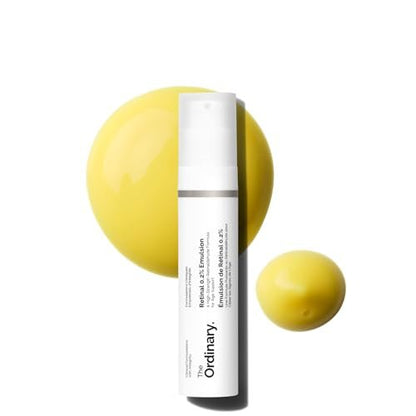 The Ordinary Retinal 0.2% Emulsion – Hochwirksames Retinoid-Serum für fortgeschrittene Anti-Aging-Unterstützung, 0,5 Fl Oz