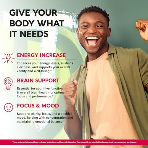 USDA Bio Vitamin B12 Spray – 5000 mcg veganes Methylcobalamin, Energie & Fokus, 2 Monate Vorrat, 60 ml