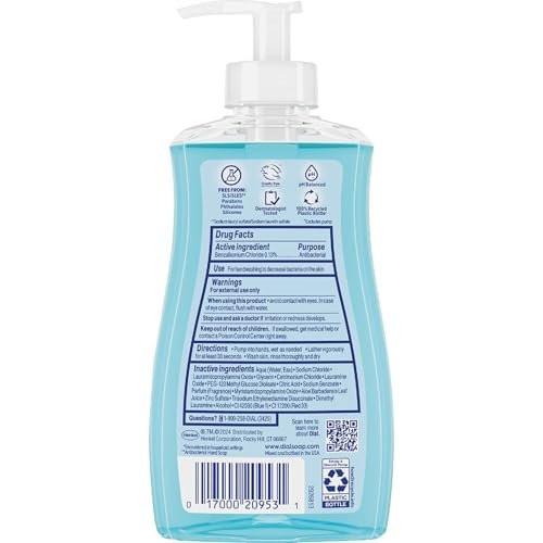 Dial Flüssigseife Nachfüllpackung, feuchtigkeitsspendende antibakterielle Handseife 7,5 oz Pumpflasche + 52 oz Nachfüllpackung, für alle Hauttypen (Quellwasser)