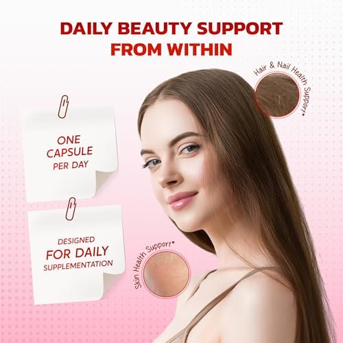 PEAKPURY Collagen Biotin Resveratrol Saw Palmetto – Haut- und Gelenkunterstützung, 150 Kapseln