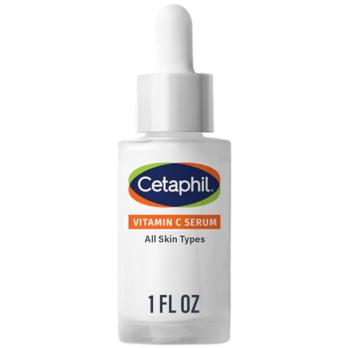 Cetaphil Vitamin C Serum – Reduziert sichtbar dunkle Flecken und Hyperpigmentierung, mit Niacinamid, für empfindliche Haut, parfümfrei, dermatologisch getestet, 30 ml