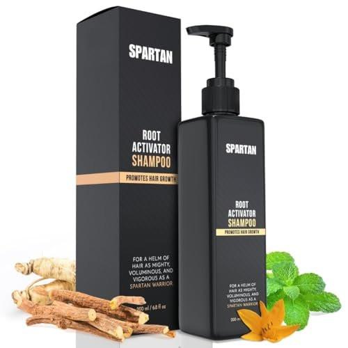 SPARTAN™ Root Activator Shampoo für Männer – Haarwuchsshampoo gegen Haarausfall und dünner werdendes Haar
