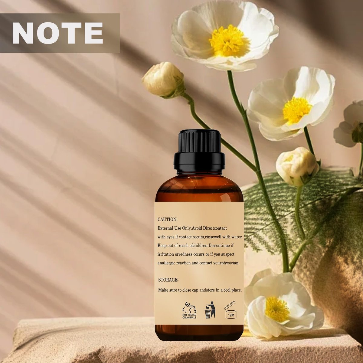 Kokosnuss Ätherisches Öl, 100% rein und natürlich, 30 ml – für Aromatherapie Diffuser