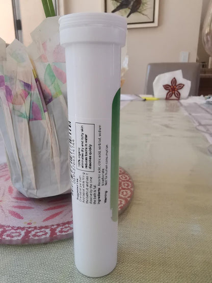 Vitamin C Bade-Tabletten zur Dechlorierung – 1000mg Brausetabletten für trockene, juckende & empfindliche Haut – Entfernt Chlor, macht Wasser weicher für Haut & Haar – 20 Tabletten