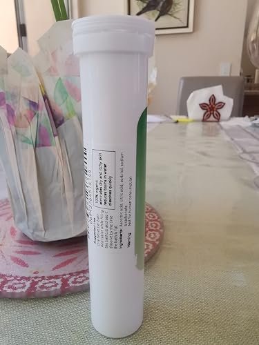 Vitamin C Bade-Tabletten zur Dechlorierung – 1000mg Brausetabletten für trockene, juckende & empfindliche Haut – Entfernt Chlor, macht Wasser weicher für Haut & Haar – 20 Tabletten