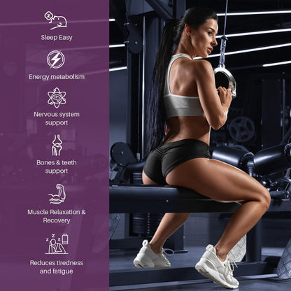 Totaria Magnesium Complex 700mg 12-in-1 – Hochdosiertes Magnesium mit Glycinat, Citrat, Malat, Oxid, Taurat, Aspartat, Orotat – Vegan, 120 Kapseln
