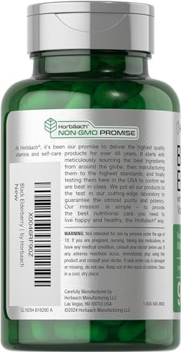 Horbaach Holunderbeeren mit Vitamin C und Zink | 90 Kautabletten | Mixed Berry Geschmack | Immunsystem Unterstützung | Vegetarisch, Ohne Gentechnik und Glutenfrei