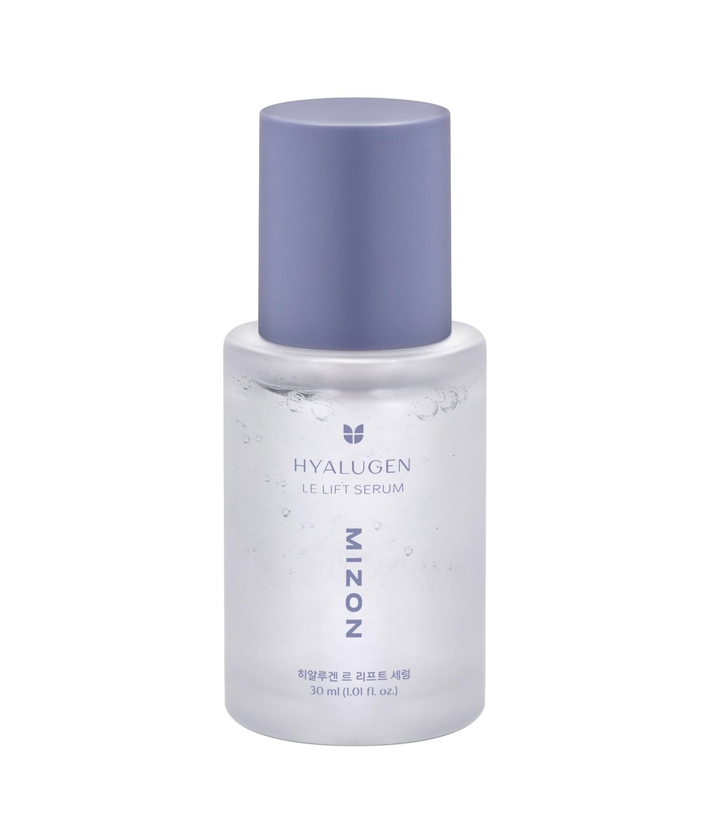 MIZON Hyalugen Le Lift Serum mit Hyaluronsäure und Meeres-Kollagen – Feuchtigkeitsspendendes Anti-Aging Serum für jugendliche Haut (30 ml)