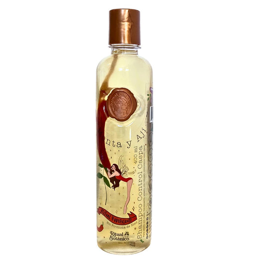Ritual Botanico Anti-Schuppen Shampoo mit Minze und Chili, 400 ml – Natürliche Inhaltsstoffe gegen Schuppen
