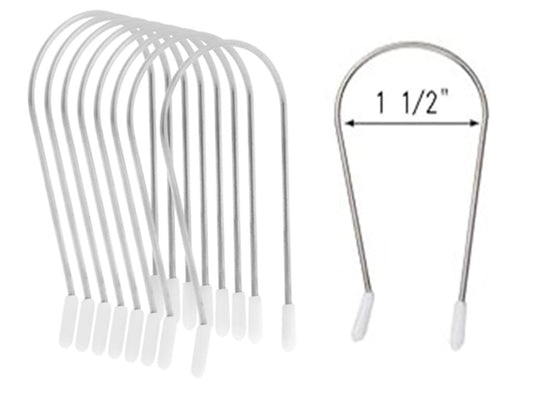 DDRAUY Heißwickler-Clips Ersatzset – Sicherungsklammern für 1 1/2 Zoll Heißwickler, 8 Stück