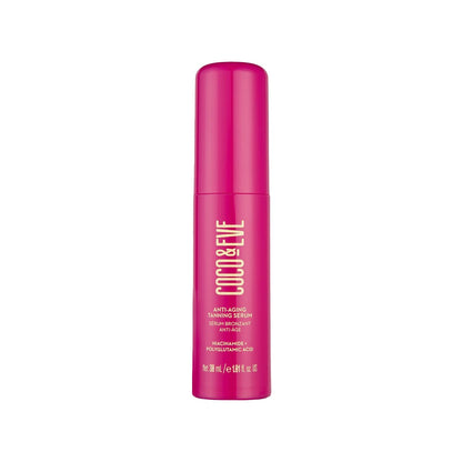 Coco & Eve Anti-Aging Tanning Serum – Gesichtsbräuner mit Anti-Aging-Wirkung für einen natürlichen, feuchtigkeitsspendenden Glow