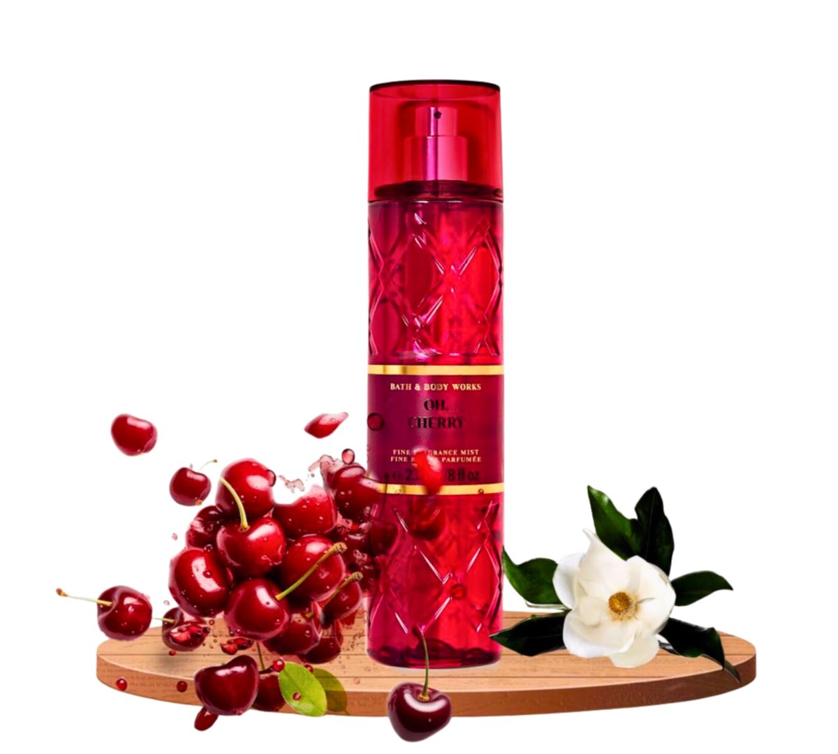 Bath & Body Works Fine Fragrance Body Spray Mist 8 oz – Oh, Cherry
