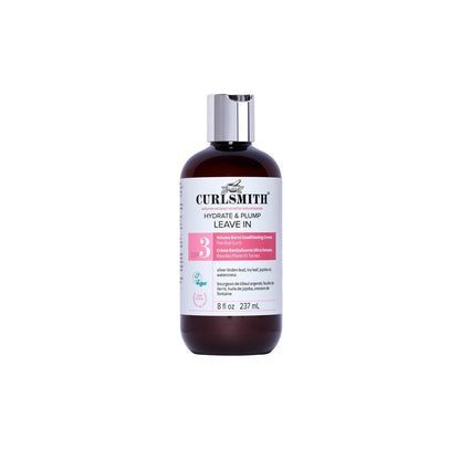 CURLSMITH Hydrate & Plump Leave-In Conditioner für Locken, leichter volumengebender Conditioner für alle Lockentypen, vegan & tierversuchsfrei (237 ml)