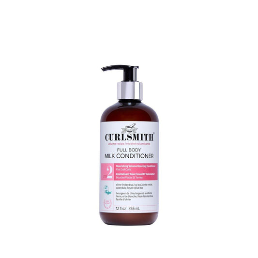 CURLSMITH Full Body Conditioner – Leichtgewicht Volumenpflege, Feuchtigkeitsspendend & Entwirrend, Für alle Lockentypen, Vegan & Tierversuchsfrei (355 ml)