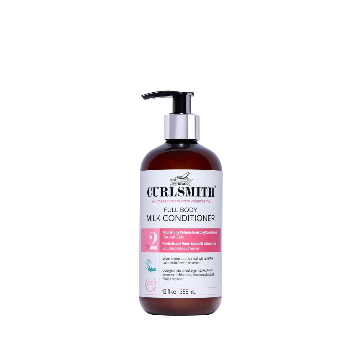 CURLSMITH Full Body Conditioner – Leichtgewicht Volumenpflege, Feuchtigkeitsspendend & Entwirrend, Für alle Lockentypen, Vegan & Tierversuchsfrei (355 ml)