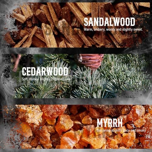ARVIDSSON Männliche ätherische Öle – Maskuline Duftöle für Diffuser: Sandelholz, Zedernholz, Leder, Süßer Tabak, Bay Rum, Myrrhe – Geschenk für Männer