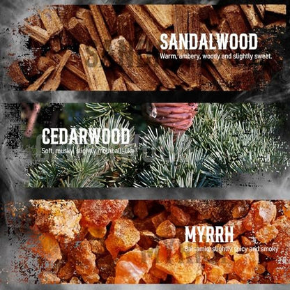 ARVIDSSON Männliche ätherische Öle – Maskuline Duftöle für Diffuser: Sandelholz, Zedernholz, Leder, Süßer Tabak, Bay Rum, Myrrhe – Geschenk für Männer