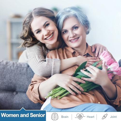 AMORNING Fischöl Omega-3-Fettsäuren Supplement kleine Softgels - 180 Stück, 1440 mg für gesundes Herz, Gehirn, Augen, hoher EPA DHA Gehalt, leicht zu schlucken