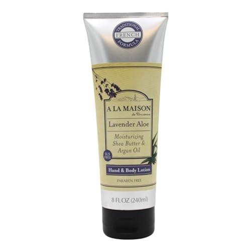 A LA MAISON Lavendel Aloe Körperlotion, 237 ml – Feuchtigkeitsspendende Pflege mit natürlichem Lavendelduft