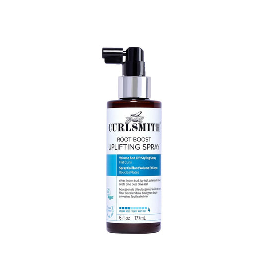 CURLSMITH Root Boost Uplifting Spray – Ansatzspray für Locken, leichter Curl Volumizer für alle Lockentypen, vegane & tierversuchsfreie Lockenpflege (177 ml)
