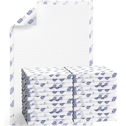 SOFYFINE Extra Große Einweg-Inkontinenzunterlagen 145 x 91 cm – Reißfest, 215 g/m², 10-fache Saugkraft, 360 Pfund Belastbarkeit, 10 Stück