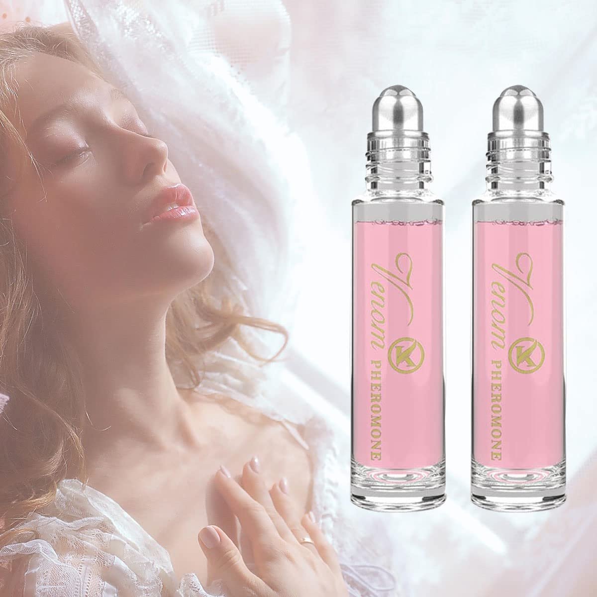 Lunex Phero Perfume für Frauen – 3er-Pack Pheromon-Parfum, langanhaltender Roll-On, 0,33 Fl Oz
