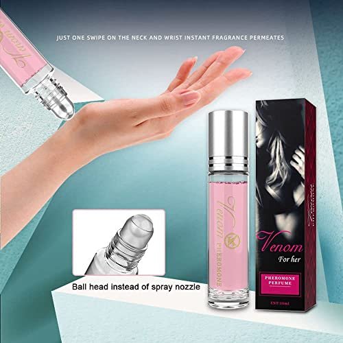 Lunex Phero Perfume für Frauen – 3er-Pack Pheromon-Parfum, langanhaltender Roll-On, 0,33 Fl Oz