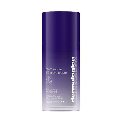 Dermalogica Phyto Nature Lifting Eye Cream – Straffendes Augenserum gegen feine Linien und Fältchen, 0,5 oz